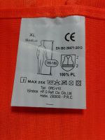 Vesta reflexní oranžová XL splňující normu EN ISO 20471:2013 /Minimální odběr 200ks/